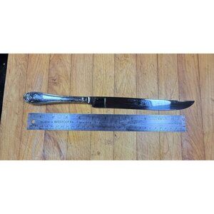 Reed & Barton Ribbon Crest Stainless Steel Carving Knife